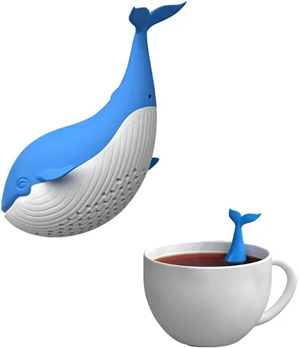 Miniatura 4 de Infusor de té, difusor de filtro de dinosaurio y cáscara de huevo, filtro suelto de silicona para diferentes tazas y hojas