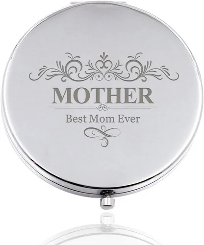 Miniatura 5 de howson london Espejo compacto personalizado, espejo de mano, espejo de maquillaje, regalos para mamá, día de la madre, GIFS, mujeres, para viajes