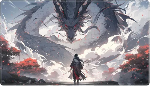 Miniatura 121 de Alfombra de juego con zonas para juego de cartas MTG, alfombras de juego de mesa, alfombras de juego de mesa de Magic, 61x35.5 cm, alfombra de juego