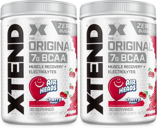 Miniatura 23 de XTEND Original BCAA - Polvo de Frutas Knockout Punch Bebida de recuperación muscular post entrenamiento sin azúcar con aminoácidos 7 g de BCAA