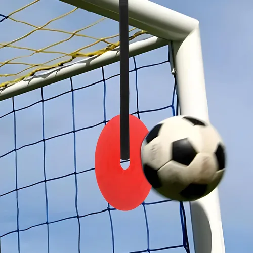 Miniatura 5 de 4 piezas de objetivo de portería de fútbol con cintas ajustables, colorido equipo de entrenamiento de fútbol para práctica de tiro para béisbol
