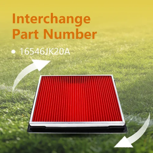 Miniatura 5 de DSkoiph Filtro de aire de repuesto para motor 16546JK20A compatible con Nissan 370Z 350Z Infiniti EX35 EX37 G37 G35 G25 QX50 Paquete de 2