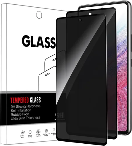 Miniatura 8 de 2 protectores de pantalla de privacidad para Samsung Galaxy A15 5G/4G antiespía + 2 protectores de lente de cámara, vidrio templado antiespías