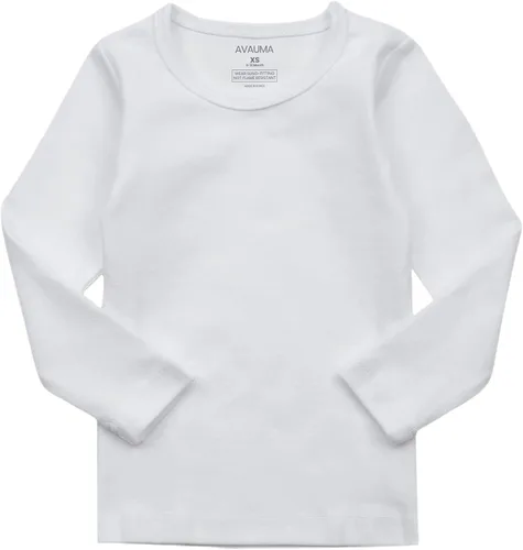 Miniatura 2 de AVAUMA - Pijama para niños y niñas de algodón básico para uso diario