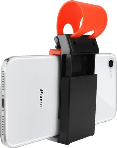 Miniatura 7 de Cellet Soporte universal para volante de teléfono, abrazadera ajustable para manillar para iPhone 16, 15, 14, 13 Pro, negro, se adapta a