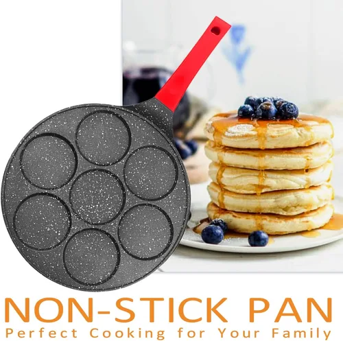 Miniatura 6 de Sartén para Freír Huevos, Máquina para Hacer Panqueques, Sartén para Cocinar Huevos, Mini Sartén para Tortillas y Panqueques, Sartén Antiadherente