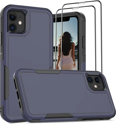 Miniatura 51 de Jeylly Funda para iPhone SE/Funda para iPhone 5S, Exterior de Plástico Duro que Absorbe Golpes + Interior de Silicona de Goma Defensor contra