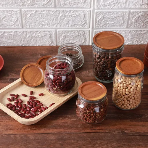 Miniatura 3 de 6 paquetes de tapas para tarros de masón boca regular y 6 paquetes de tapas para tarros de masón boca ancha, tapas de almacenamiento de albañil