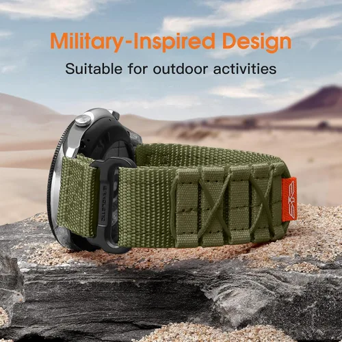 Miniatura 6 de Bandletic Correas de 0.866 pulgadas compatibles con Samsung Galaxy Watch 3 de 1.772 pulgadas/Galaxy Watch 1.812 pulgadas SM-R800/Gear S3