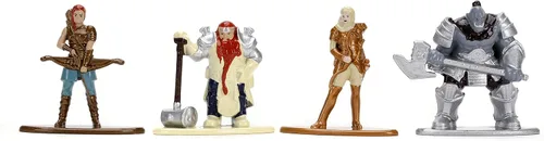 Miniatura 6 de Jada Dungeons & Dragons - Figuras coleccionables de metal fundido a presión de 1.65 pulgadas, paquete de 5, Wave 1, juguetes para niños y adultos