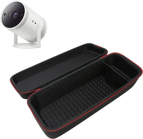 Miniatura 4 de Goshyda Estuche de transporte para proyector de estilo libre, estuche de almacenamiento portátil de EVA duro para proyector Freestyle de 30 a 100