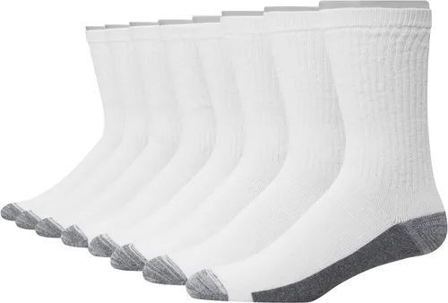 Miniatura 29 de Hanes Calcetines acolchados Max para hombre, absorben la humedad con control de olores, paquete múltiple