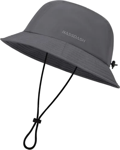 Miniatura 16 de BASSDASH UPF50+ Sombrero de pescador de pesca para hombres y mujeres, ligero, resistente al agua, plegable, para exteriores, sombreros de sol