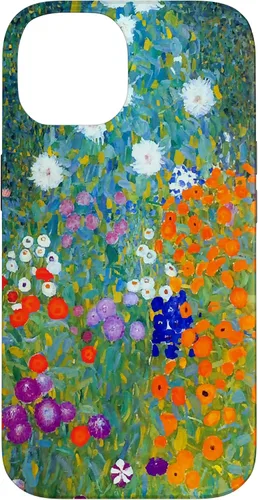 Miniatura 4 de Funda para iPhone 16 Gustav Klimt Flower Garden