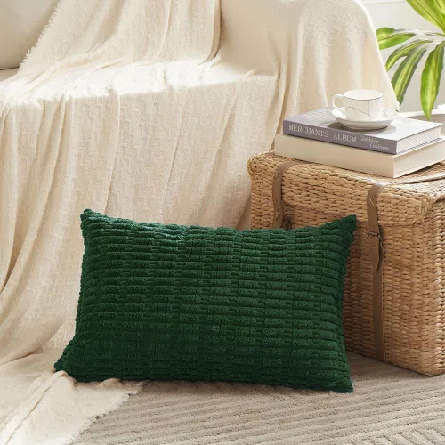 Miniatura 21 de Fancy Homi - Paquete de 2 fundas de almohada decorativas de color taupe de 22 x 22 pulgadas para sala de estar, sofá, cama, estilo rústico, bohemio