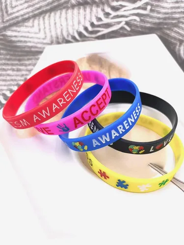Miniatura 3 de GMXLin Pulsera de silicona con identificación de alerta médica, pulsera de emergencia de conciencia médica de goma deportiva para hombres y mujeres