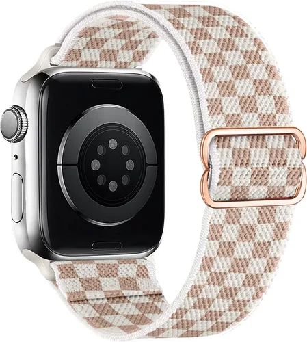 Miniatura 47 de Correas elásticas de nailon compatibles con Apple Watch de 1.496 pulgadas, 1.575 pulgadas, 1.614 pulgadas, 1.654 pulgadas, 1.732 pulgadas, 1.732