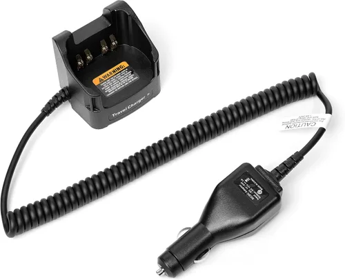 Miniatura 2 de Fumei RLN6434 RLN6434A Cargador de Coche y Viaje Compatible con Radio Motorola APX6000 APX7000 APX8000 SRX2000