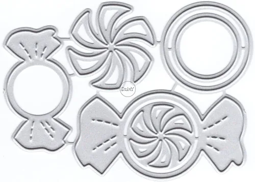 DzIxY Troqueles redondos de corte de metal para sellos transparentes y juegos de troqueles de corte de metal para hacer tarjetas, álbumes de 32