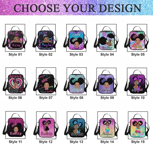 Miniatura 97 de Texto personalizado Elefante desgaste gafas mochila mochila mochila casual Daypack bolsa para mamá niñas, color86-4, Mochilas Daypack
