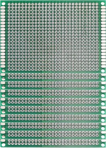 Miniatura 9 de Eagles 10 piezas de placa PCB de doble cara de 2.0 x 2.8 in, prototipo estañado DIY universal FR4 circuito impreso PCB placa protoboard PCB kit PCB