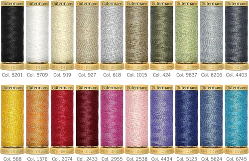 Miniatura 4 de Gutermann - Juego de hilos, multicolor, 100 m