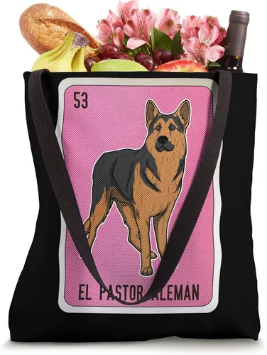 Miniatura 4 de El Pastor Aleman Mexican Slang Chicano Bingo Cards Tote Bag