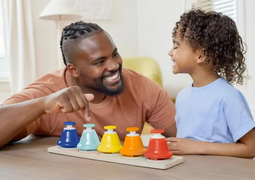 Miniatura 13 de LOVEVERY El Set de Música 6 Instrumentos Musicales Montessori & Libro de Ritmo Juguetes Educativos para Niños Pequeños y Preescolares