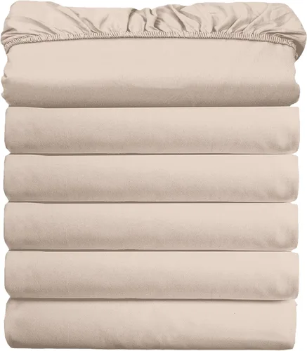 Miniatura 10 de Elegant Comfort Paquete de 6 sábanas bajeras ultrasuaves a granel – 1500 sábanas bajeras de microfibra de alta calidad hotelera, bolsillos profundos