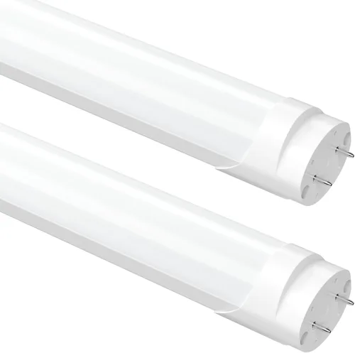 Bombillas fluorescentes de 48 pulgadas, bombillas LED T8 de 4 pies tipo A+B, 24W 3200LM 3000K blanco cálido, F32T8 o F40T12 LED de 4 pies de