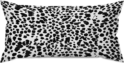 Miniatura 9 de Fundas de almohada con estampado de leopardo y guepardo negro y marrón, 12 x 18 pulgadas, fundas de cojín de granja para sofá, sala de estar
