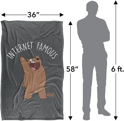 Miniatura 5 de We Bare Bears - Manta muy suave al tacto sedoso de Internet, 36 x 58 pulgadas