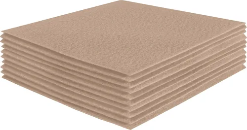 Miniatura 142 de FabricLA Hojas de fieltro acrílico para manualidades, cuadrados de fieltro precortados suaves de 4 x 4 pulgadas (3.9 in x 3.9 in), utiliza hojas