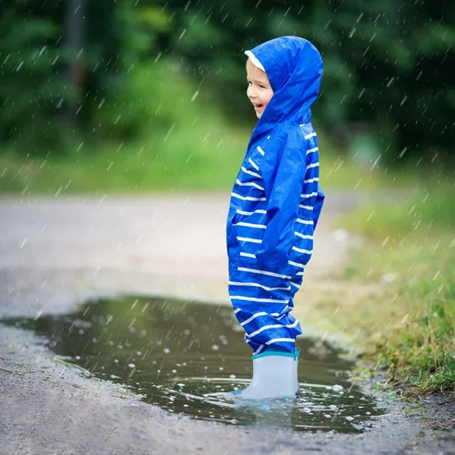 Miniatura 6 de Botas de lluvia para niños pequeños, botas impermeables para niños y niñas de 2 a 5 años