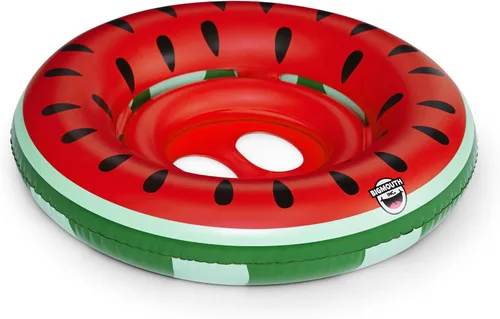Miniatura 4 de Flotador grande de sandía para bebés, anillo de natación inflable para bebés y niños pequeños de 1 a 3 años, flotador de agua para principiantes