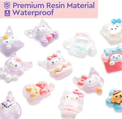 Miniatura 6 de Lindos dijes para zapatos de cocodrilo, paquete de 32, dijes de decoración de zapatos para zuecos y sandalias, pulseras, dijes Kawaii para zapatos