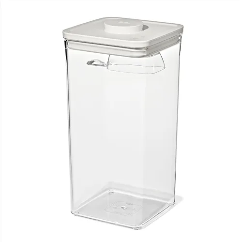Miniatura 11 de OXO Good Grips Recipiente POP para mascotas – 2.6 L/2.8 Qt Ideal para hasta 3 libras de comida para perros o 2 libras de comida para gatos Blanco