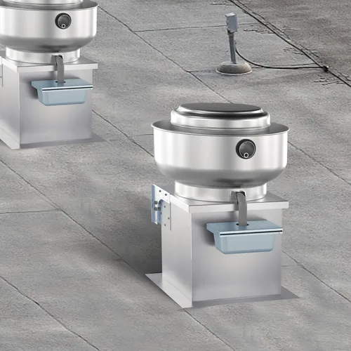 Miniatura 5 de Caja de grasa para ventilador de campana de toldo de restaurante Accesorios de campana de acero inoxidable para restaurantes Bandeja de goteo