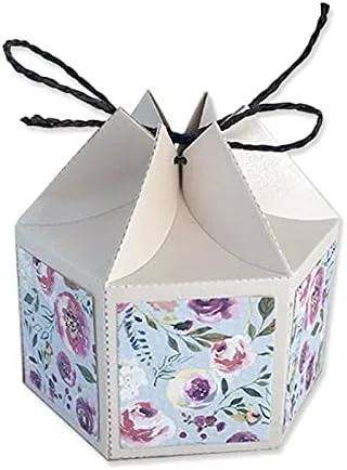 Miniatura 3 de RLJLIVES Caja de regalo Plantillas de troqueles de corte de metal para bricolaje Scrapbooking Sello / álbum de fotos decorativo en relieve DIY