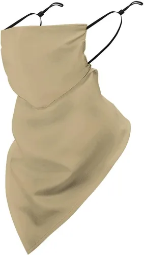 Miniatura 9 de Bufanda triangular reutilizable con cinta elástica para las orejas, protección solar UV