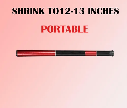 Miniatura 2 de Caña de pescar telescópica Tenkara de 1,5 m/2,7 m/3,6 m - Cañas de pescar ultraligeras para viajes - Caña plegable portátil para bass y crappie