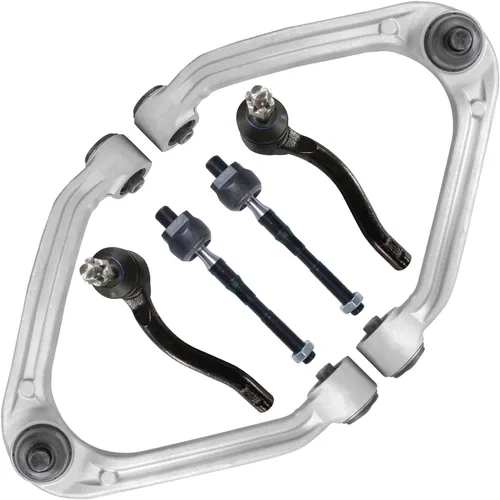 Miniatura 136 de Detroit Axle - Kit de brazos de control de extremo delantero 4WD para Ford 04-08 F-150, 06-08 Lincoln Mark LT, 4 extremos de barra de acoplamiento