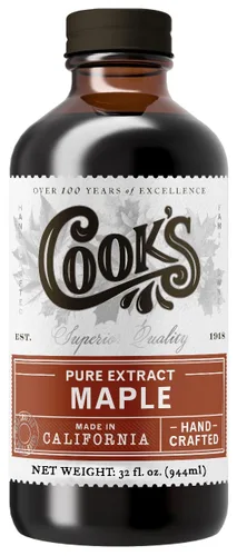 Miniatura 96 de Cook's, Extracto de almendra pura para hornear, cocinar y mezclología, extracto aromatizante de almendra libre de alérgenos, 4 onzas