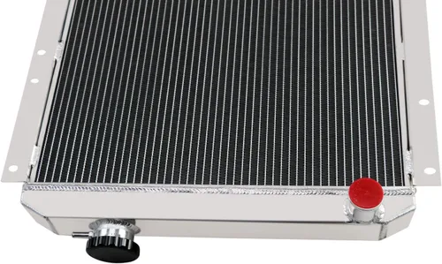 Miniatura 8 de Relé de ventilador de aluminio de 3 hileras para Toyota Land Cruiser FJ40 FJ45 Gasolina 1958-1984