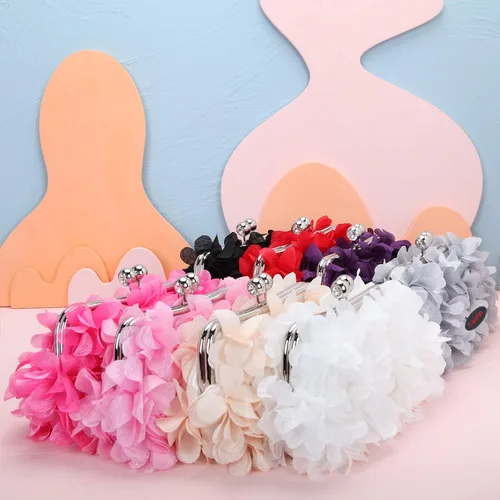 Miniatura 7 de Fawziya Carteras con corte floral para mujer, bolsos y embragues de noche