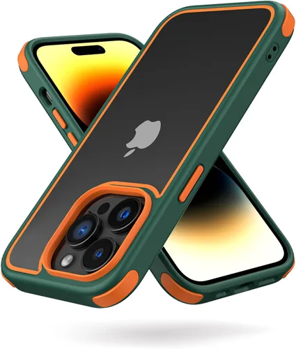 Miniatura 40 de Mobnano Funda transparente para iPhone 11, con protección multicolor a prueba de golpes, no amarillenta, anti arañazos, parte trasera
