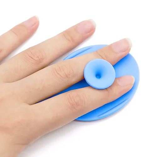 Miniatura 2 de Cepillo de limpieza facial de silicona - Exfoliante y limpiador facial para limpieza profunda, cuidado de los poros de puntos negros y acné Small