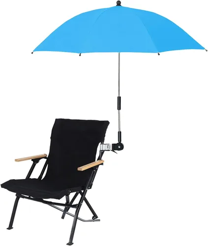 Miniatura 8 de Cochecito Multi-direccional producto al aire libre sombrilla silla paraguas 3color universal con clip 360° paraguas ajustable