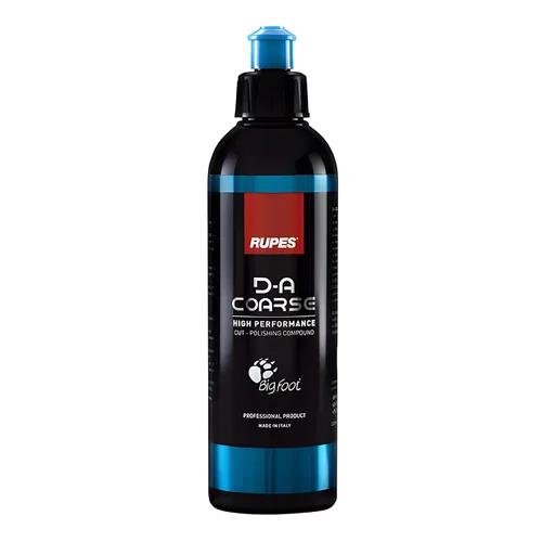 RUPES 250 ml D-A Compuesto de Pulido de Corte Grueso de Alto Rendimiento para Detalle de Coches y Eliminación de Arañazos (Paquete de 1) |