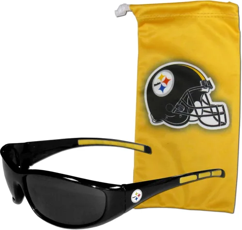 Miniatura 12 de Siskiyou NFL Unisex Wrap Sunglasses and Bag Set